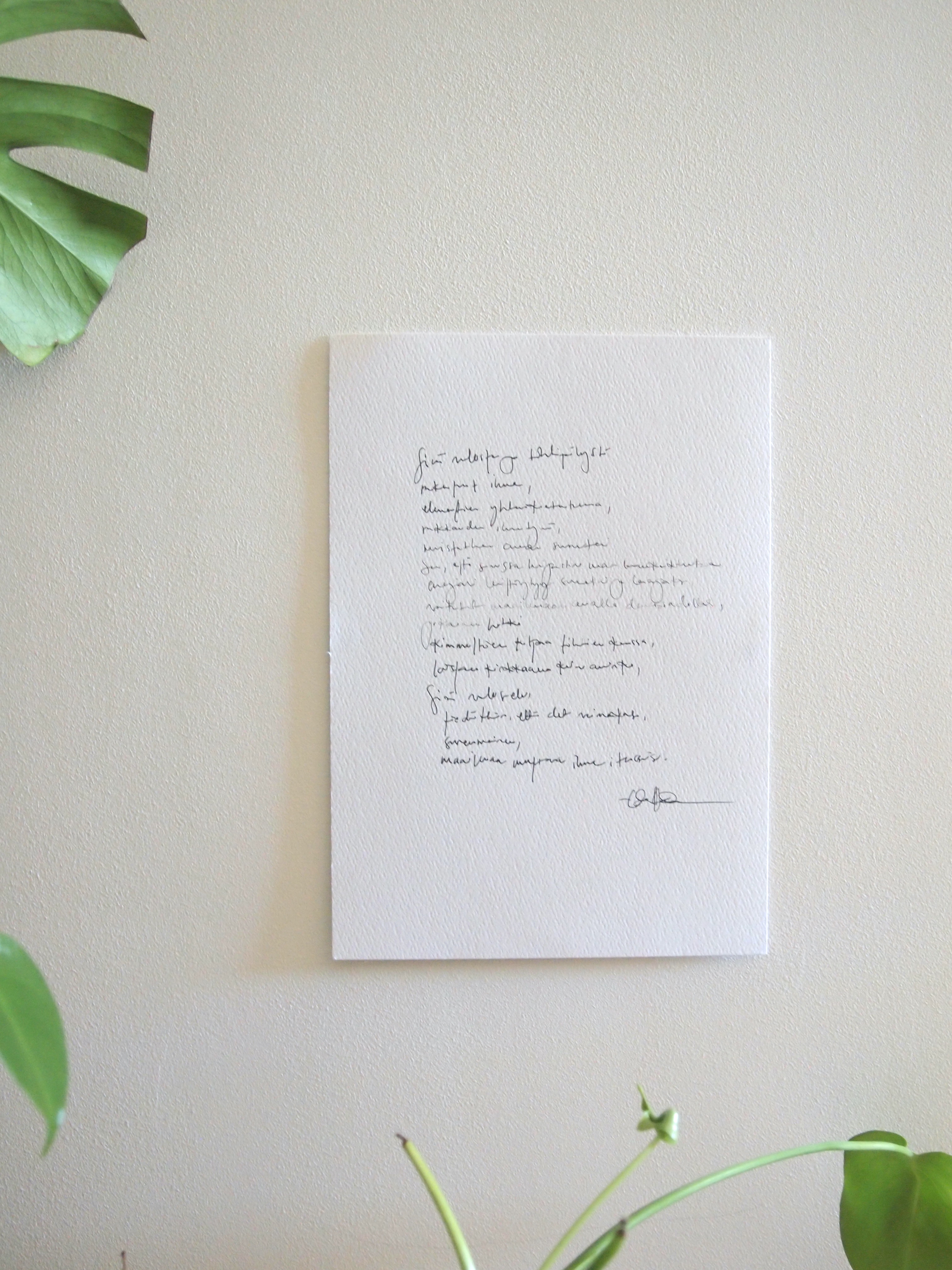 valosielu ida hedman runotaulu